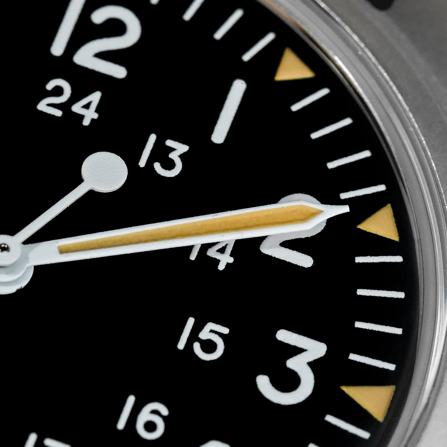 Militado 36mm Bubble Crystal Militady Watch Super 2035 Movt ML07C