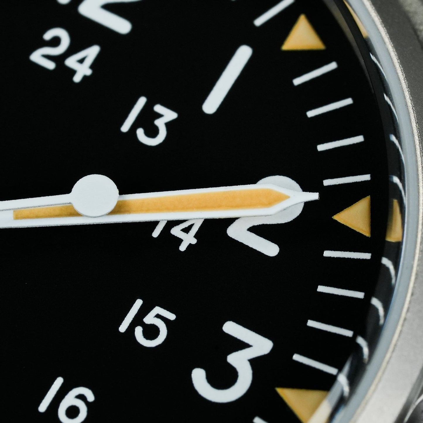 Militado 36mm Sapphire Crystal Field Watch 2035 Movt ML07B