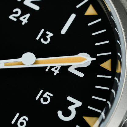 Militado 36mm Sapphire Crystal Field Watch 2035 Movt ML07B