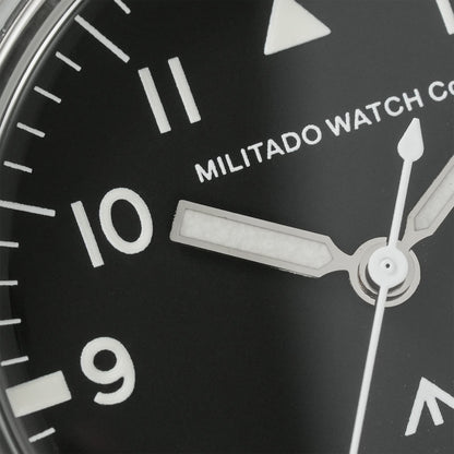 ★Flash Sale★ Militado 36mm Retro Military Watch Super 2035 Movt ML13