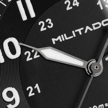 ★11.11 Sale★Militado 38mm Military Watch Vintage Field Watch ML08