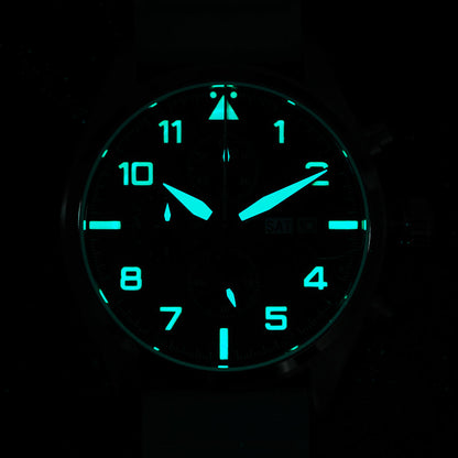 Militado 39mm Sapphire Crystal Chronograph Watch ML04