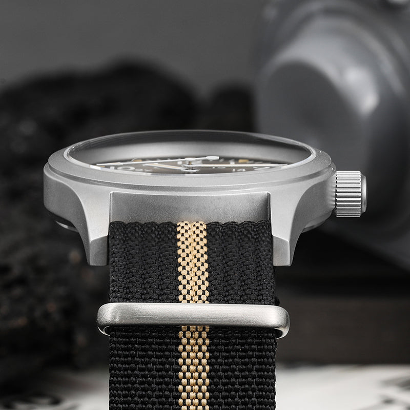 Militado 38mm Sapphire Crystal Field Military Watch ML05