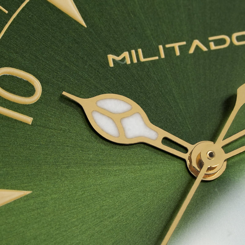 ★11.11 Sale★Militado VH31 38mm Sapphire Crystal Field Watch ML08 White Dial