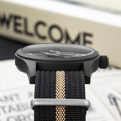 Militado VH31 Vintage Military Watch ML05 Black PVD