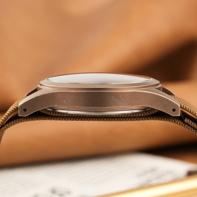 ★618 Big Sale★ Militado VH31 Vintage Military Watch ML05 Cream Dial