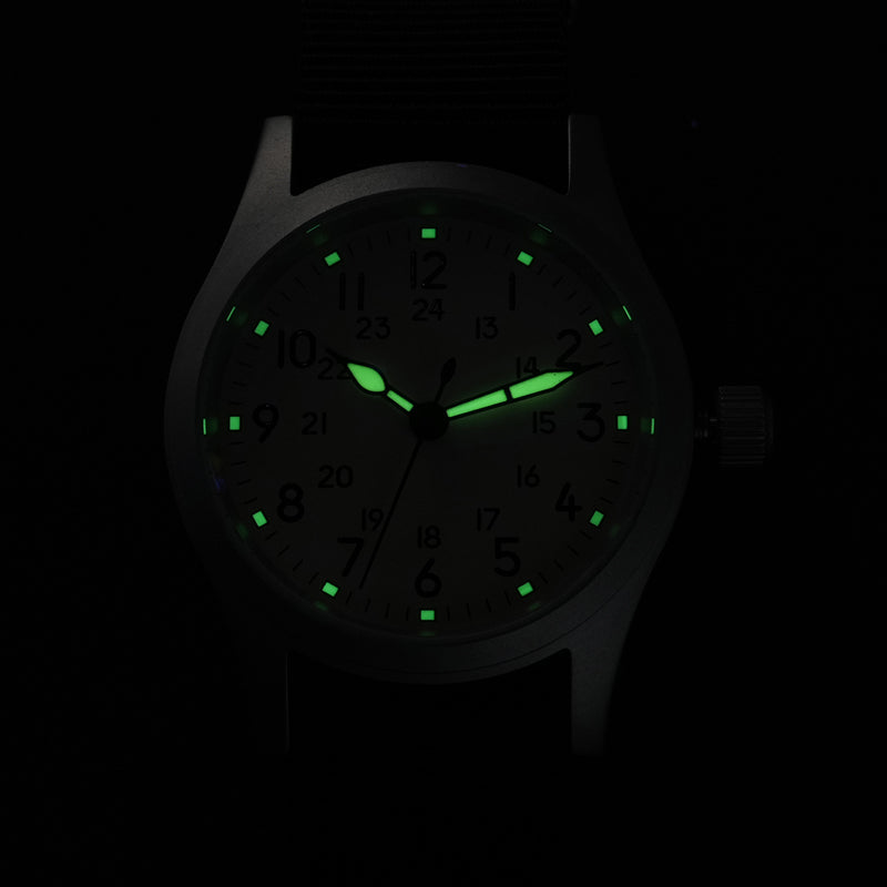 Militado 38mm Sapphire Crystal Field Military Watch ML05