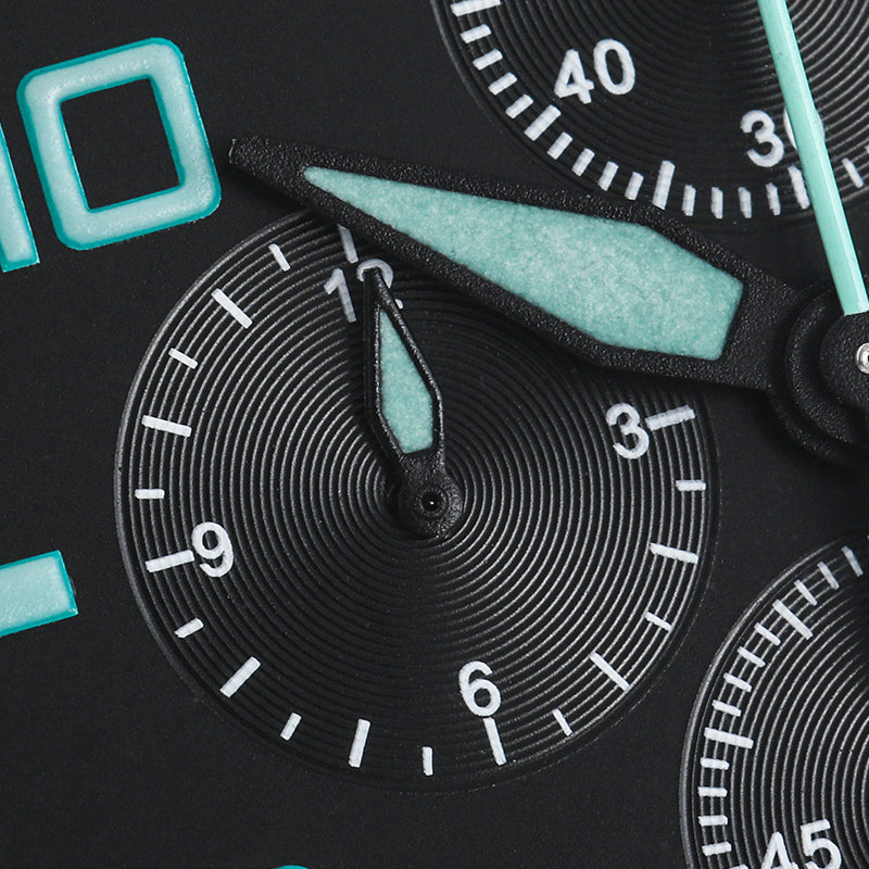 Militado 39mm Vintage Chronograph Quartz Watch ML04