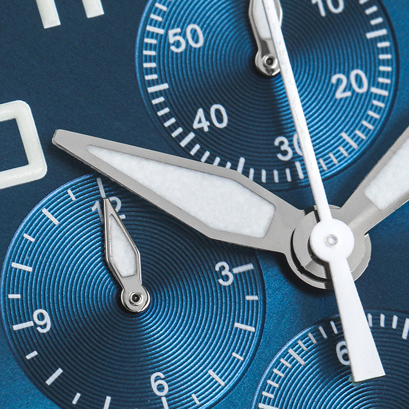 Militado 39mm Sapphire Crystal Chronograph Watch ML04