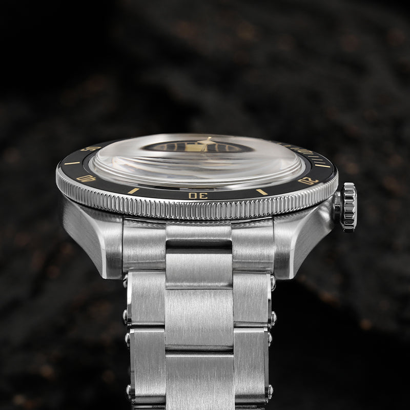 Militado 38mm NH35 Automatic BB58 Retro Watch ML06