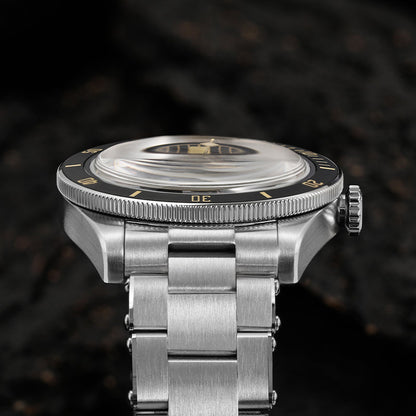 Militado 38mm NH35 Automatic BB58 Retro Watch ML06