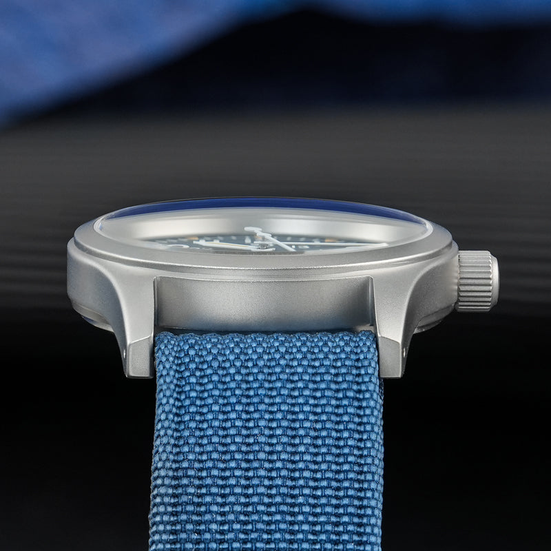 ★618 Big Sale★ Militado VH31 Vintage Field Watch ML05 24hours Black Dial