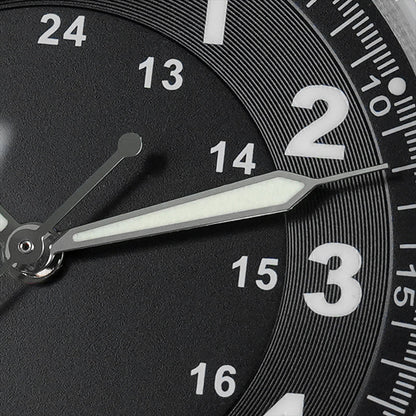 ★11.11 Sale★Militado VH31 38mm Sapphire Crystal Field Watch ML08 White Dial