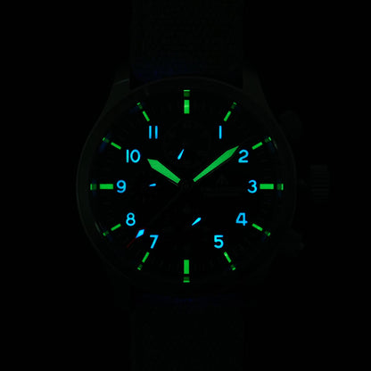 ★New Arrival★ Militado Retro 39mm Chronograph Watch ML1868-3