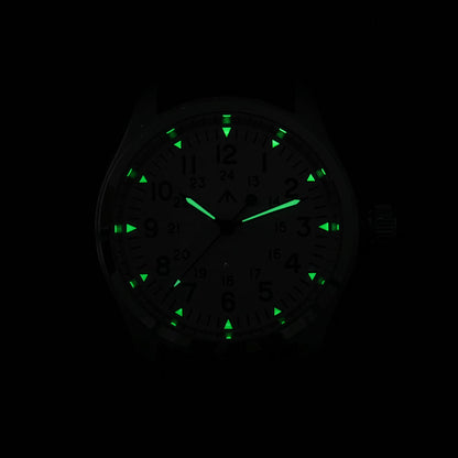 Militado VH31 Vintage Field Watch ML05 White Dial