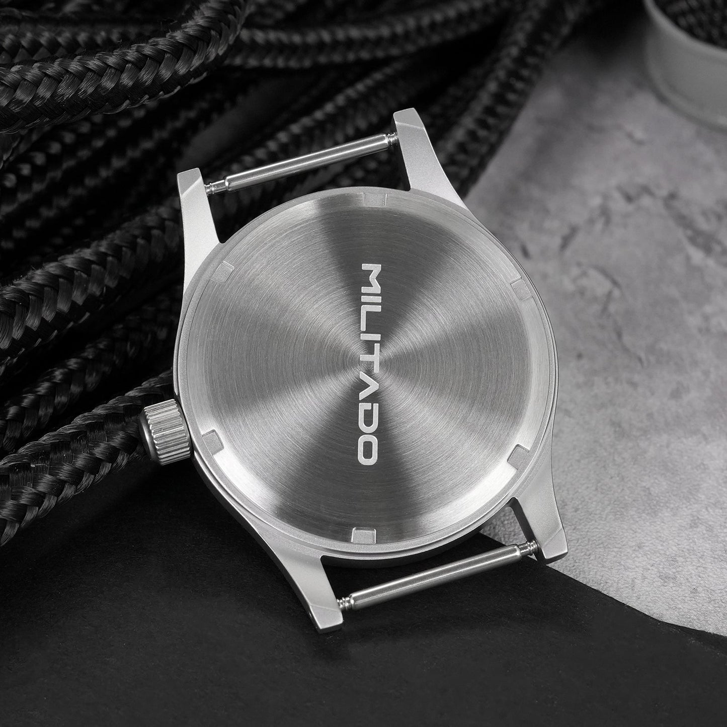 Militado 38mm Stainless Steel Military Watch ML12