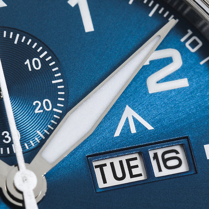 Militado 39mm Vintage Chronograph Quartz Watch ML04