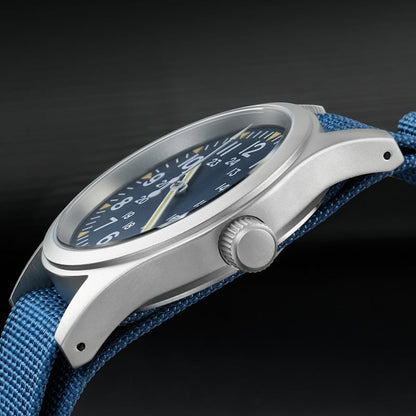 Militado VH31 Vintage Military Watch ML05 Blue Dial