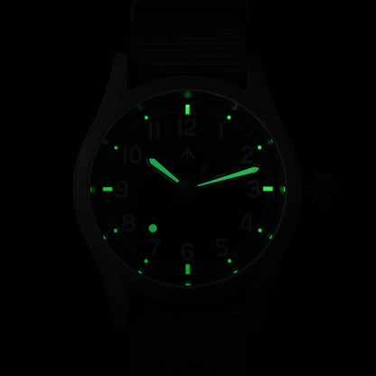 Militado 38mm Stainless Steel Military Watch ML12