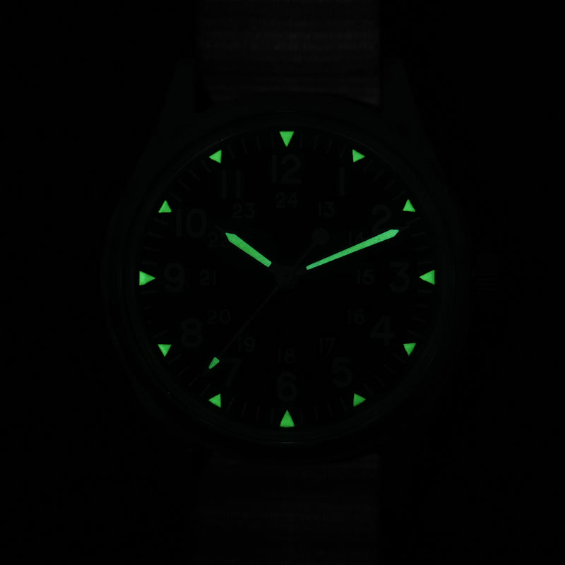 Militado 36mm High Domed VH31 Field Watch ML07