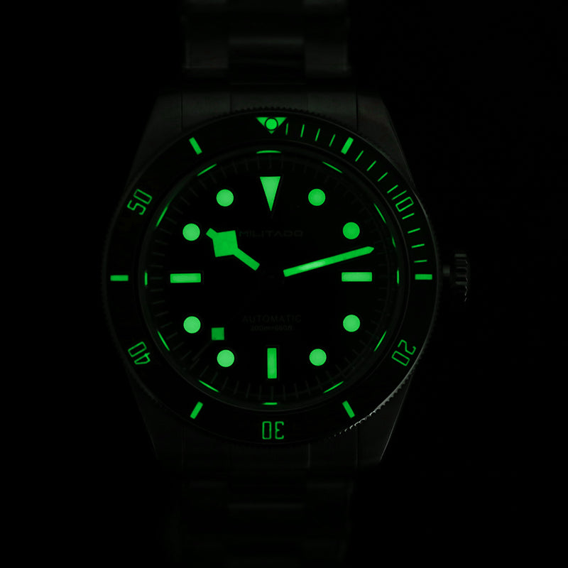 Militado 38mm NH35 Automatic BB58 Retro Watch ML06