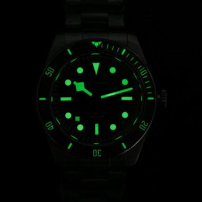 Militado 38mm NH35 Automatic BB58 Retro Watch ML06
