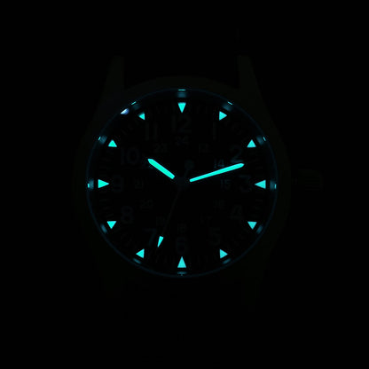 Militado 38mm Sapphire Crystal Field Military Watch ML05