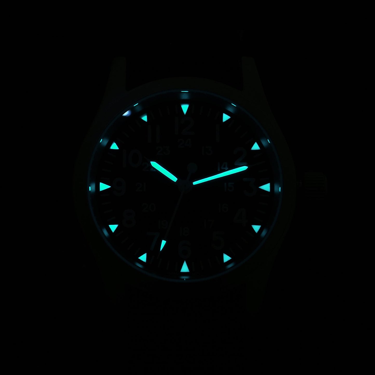 Militado VH31 Vintage Military Watch ML05 Blue Dial