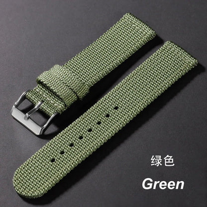 18/20/22/24mm Nylon Watch Band for Seiko Army Military Canvas Woven Nylon Strap Quick Release Wristband Men's Sport Watch Bands - Tandorio Watches