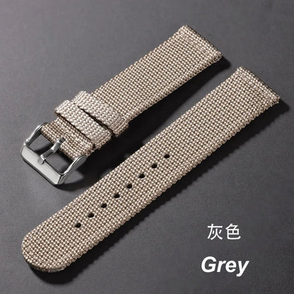 18/20/22/24mm Nylon Watch Band for Seiko Army Military Canvas Woven Nylon Strap Quick Release Wristband Men's Sport Watch Bands - Tandorio Watches