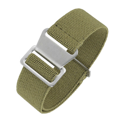 Militado Elastic Nylon Watch Band Military Watch Strap Men Outdoors Sport 20mm 22mm
