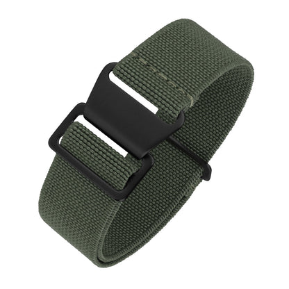 Militado Elastic Nylon Watch Band Military Watch Strap Men Outdoors Sport 20mm 22mm