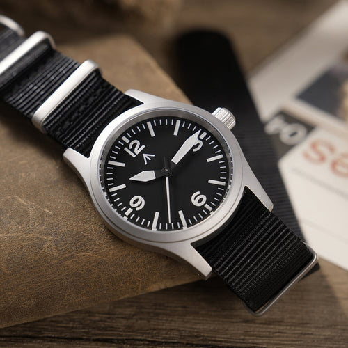 ★Hot-Selling★Militado 38mm Field Watch ML05 369 Dial