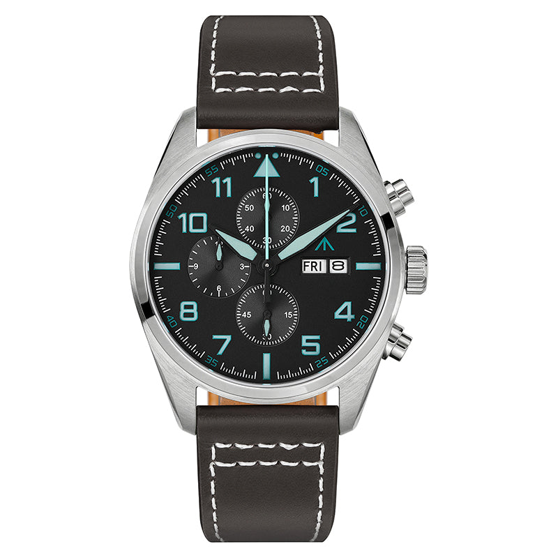 Militado 39mm Vintage Chronograph Quartz Watch ML04