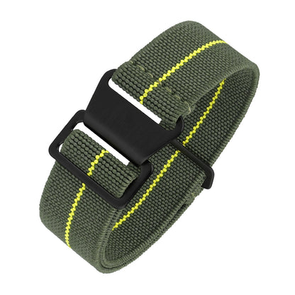 Militado Elastic Nylon Watch Band Military Watch Strap Men Outdoors Sport 20mm 22mm