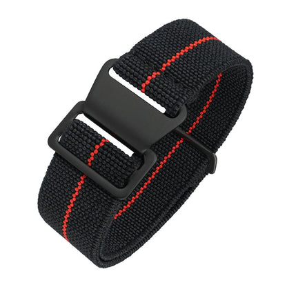 Militado Elastic Nylon Watch Band Military Watch Strap Men Outdoors Sport 20mm 22mm