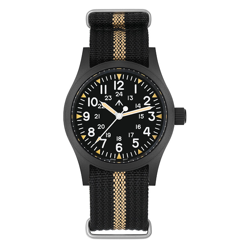 Militado 38mm PVD Bronze Watch Military Watch ML05