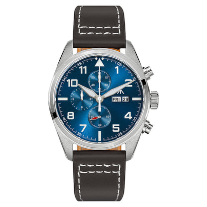 Militado 39mm Vintage Chronograph Quartz Watch ML04