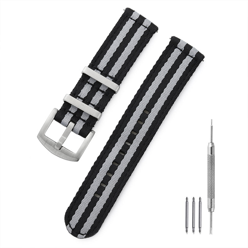 Militado Quick Replacement Military Watch Nylon Strap 20mm
