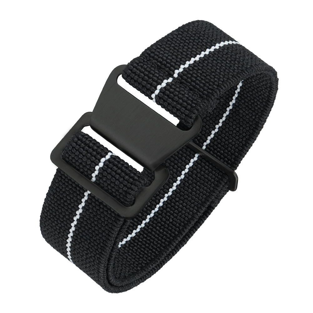 Militado Elastic Nylon Watch Band Military Watch Strap Men Outdoors Sport 20mm 22mm