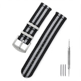 Quick Replacement Military Watch Nylon Strap 20mm