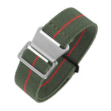 Elastic Nylon Watch Band Military Watch Strap Men Outdoors Sport 20mm 22mm