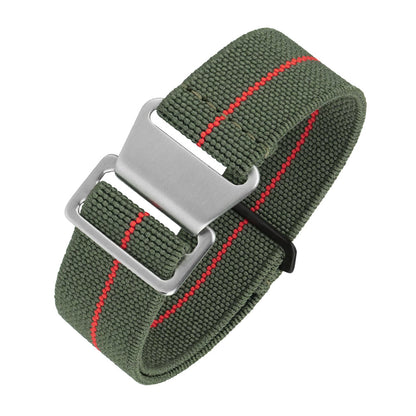 Militado Elastic Nylon Watch Band Military Watch Strap Men Outdoors Sport 20mm 22mm