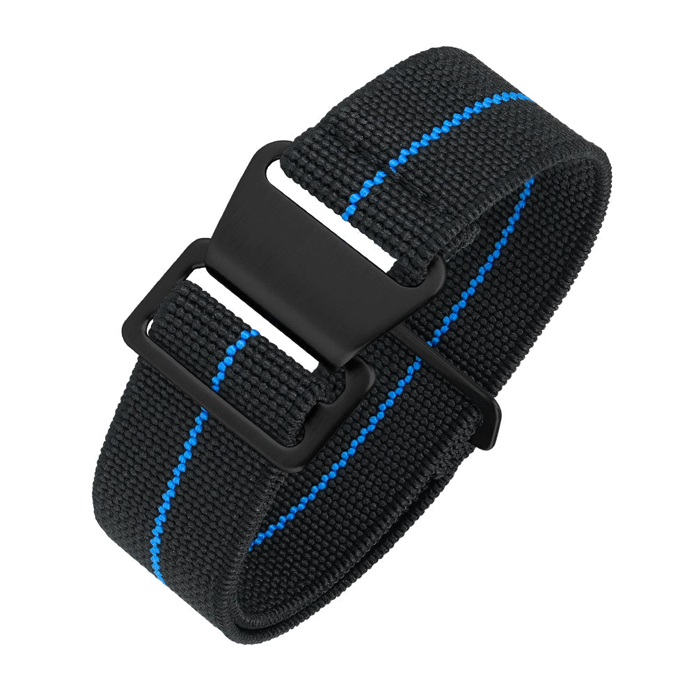 Militado Elastic Nylon Watch Band Military Watch Strap Men Outdoors Sport 20mm 22mm