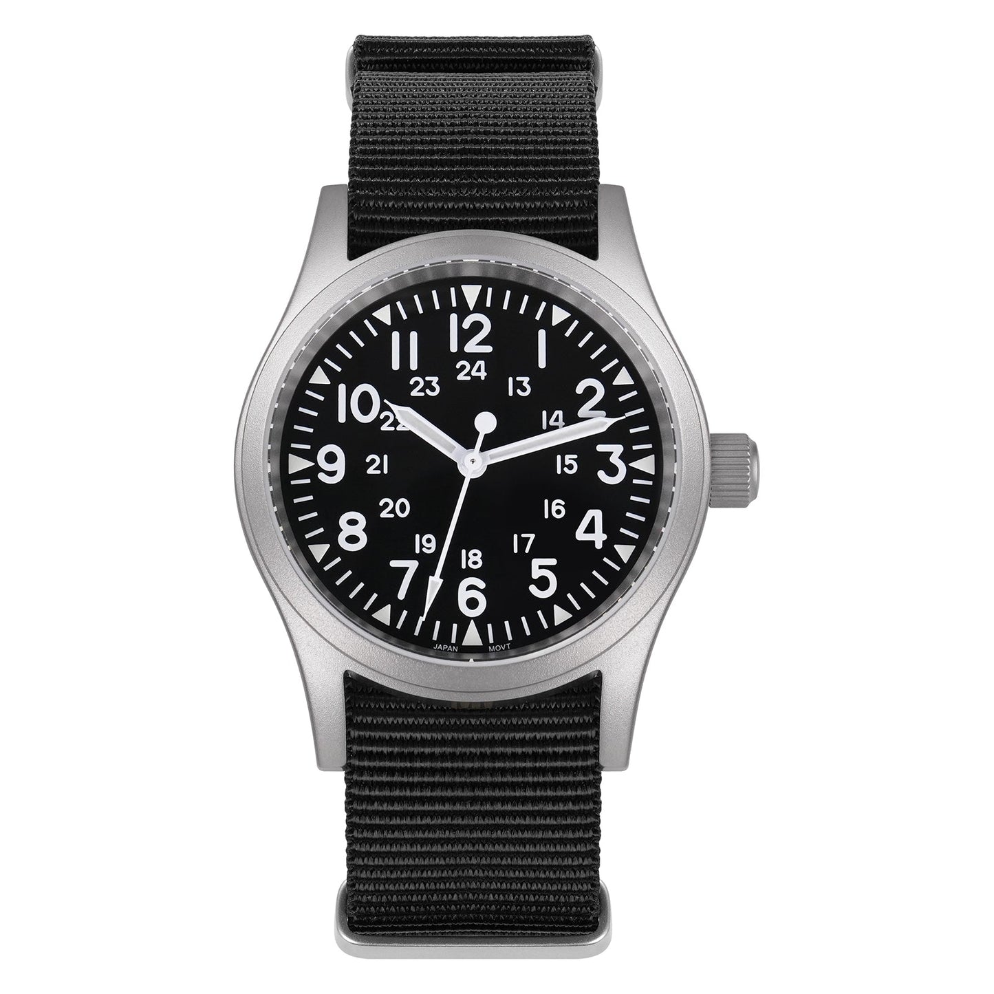 Militado VH31 Vintage Field Watch ML05 White Dial