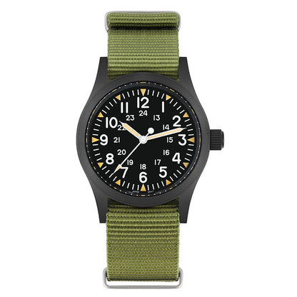 Militado 38mm Sapphire Crystal Field Military Watch ML05