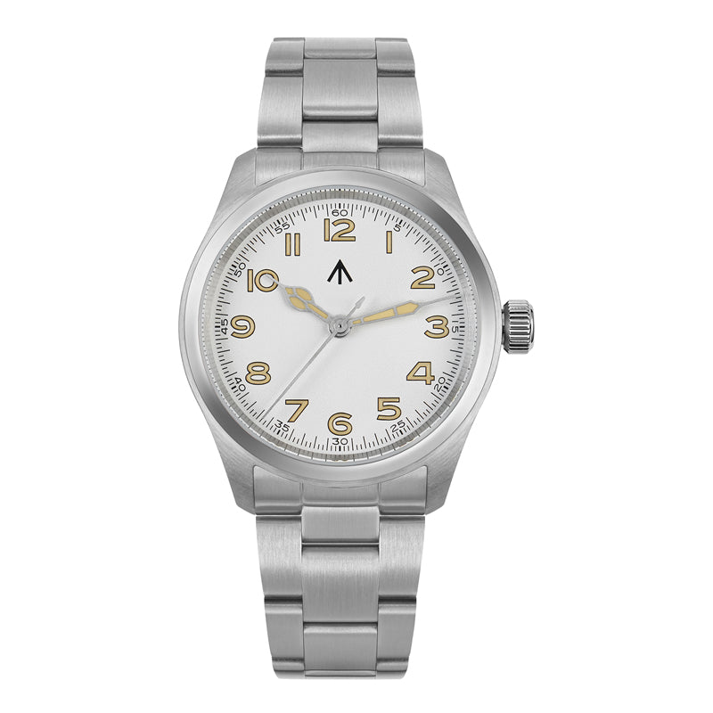 ★11.11 Sale★ Militado 38mm VH31 Retro Field Watch ML08