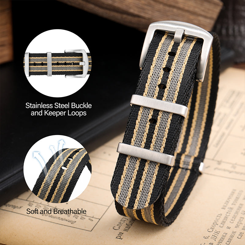 ★Special Offer★007 Premium Quality Nylon Fabric Strap
