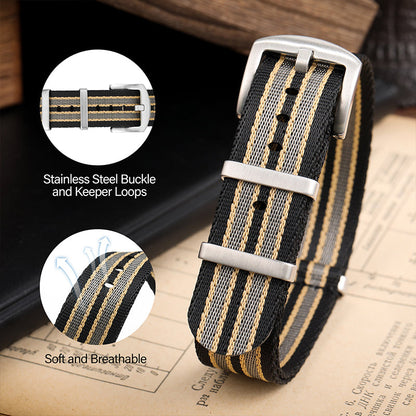 ★Special Offer★007 Premium Quality Nylon Fabric Strap