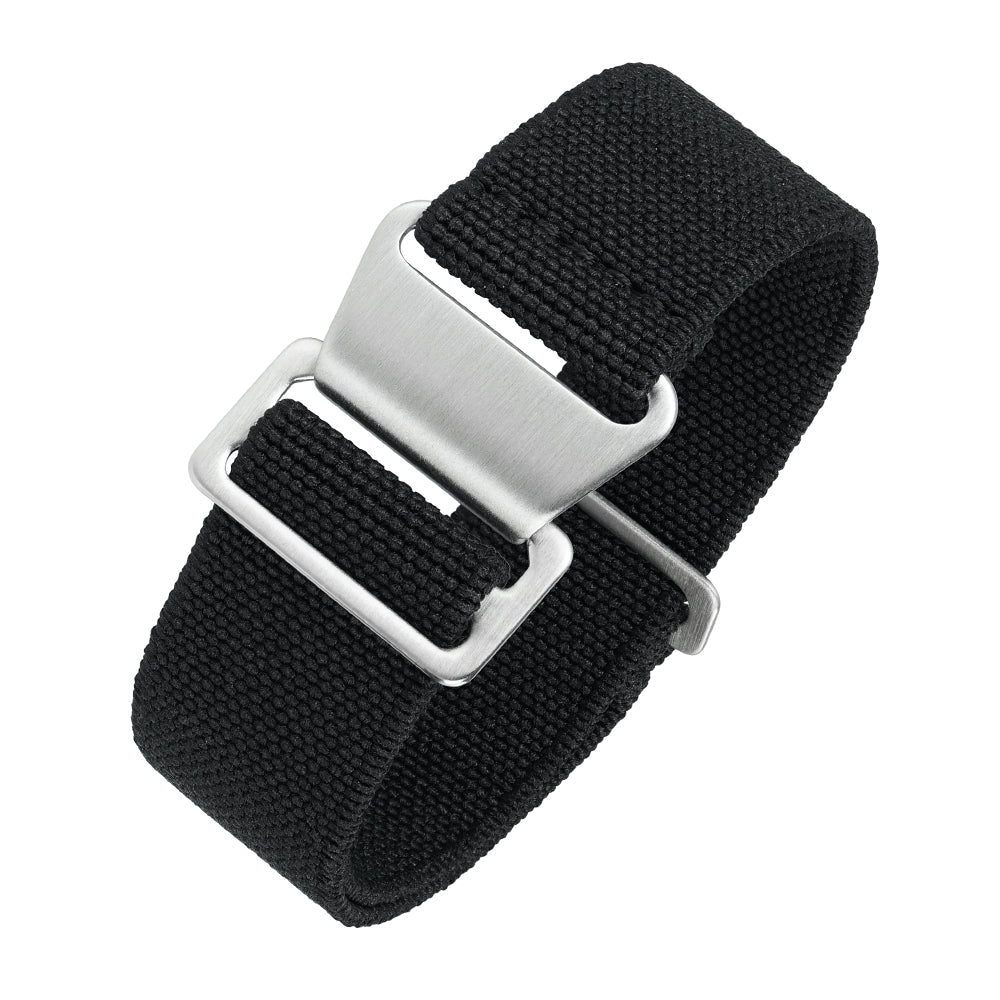 Militado Elastic Nylon Watch Band Military Watch Strap Men Outdoors Sport 20mm 22mm
